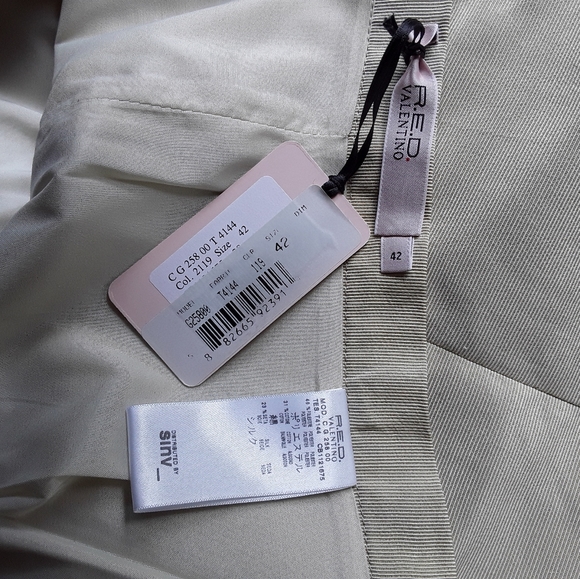 NWT Valentino Red pencil skirt - Picture 4 of 6